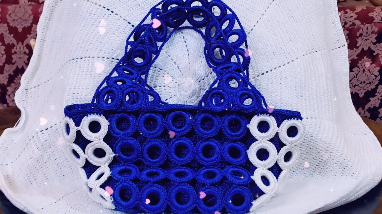 Beautiful Crochet Designer Bag Banano 🎒 Part-2#trending #viralvideo