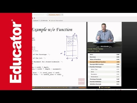 C++:  Functions, Part 1
