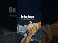 Chords So Far Away 🎸 Guitar Tutorial #music #guitar #newmusic #chords #fyp