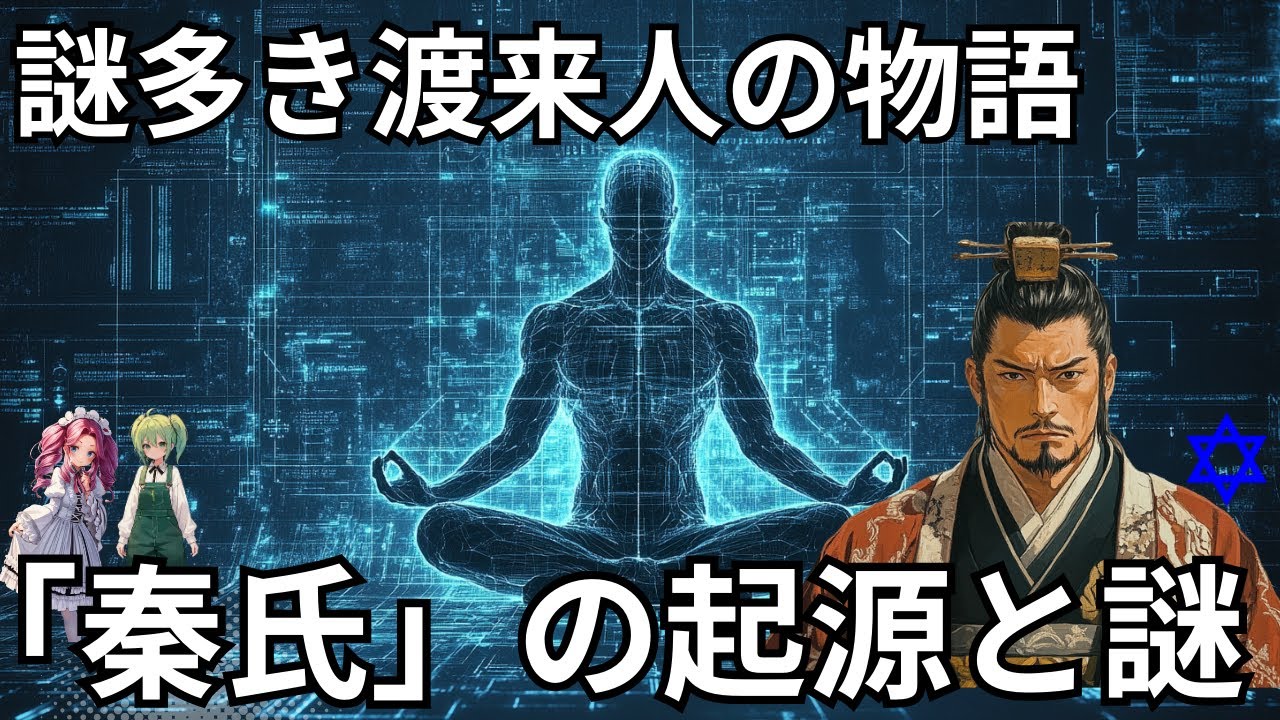 「秦氏」の起源と謎!謎多き渡来人の物語【古代ミステリー歴史解説】 - YouTube