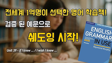 Grammar in Use Unit 39 | if I knew / I wish I knew 예문 쉐도잉 | 영어 말하기 연습
