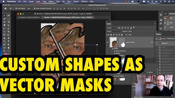 Shapes As Vector Masks In Photoshop | How To  | Flexible Layers | Graphicxtras