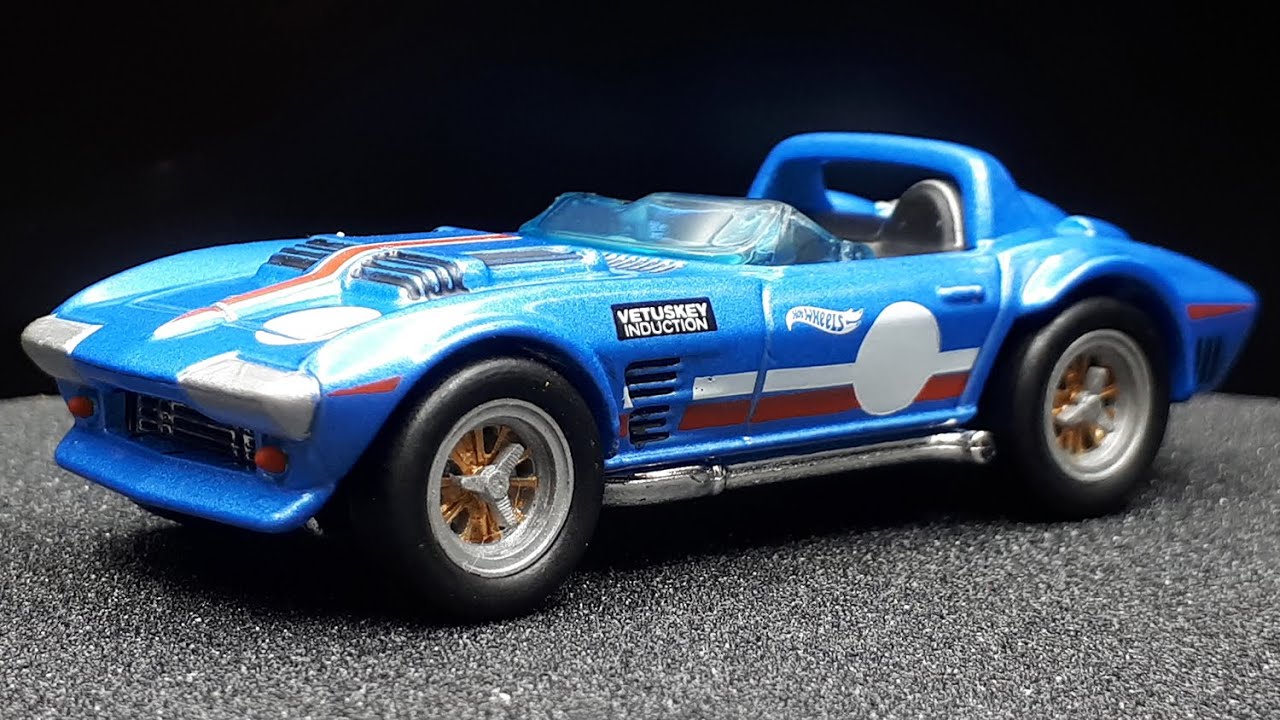 ミニカー Hot Wheels CORVETTE GRAND SPORT ROADSTER Hot Wheels Corvette Grand Sport Roadster, HW Screen Time 8