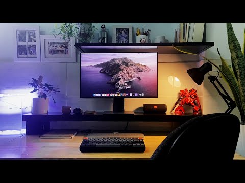 Tự decor lại bàn làm việc đơn giản mà hiệu quả | My Desk Setup 2020