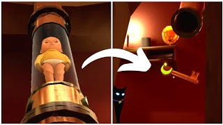 How to Find and Use Green Key in The Baby in Yellow Black Cat Update
