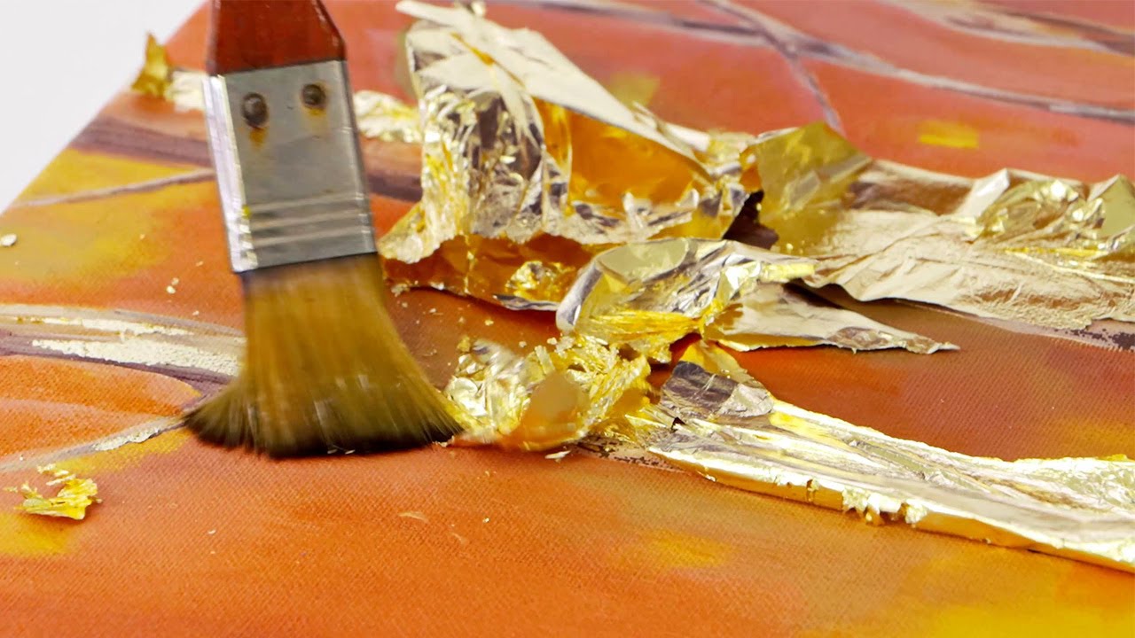 How To Use Gold Leaf - What Glue Is The Best? 