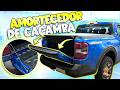 Instalei o AMORTECEDOR de Caçamba na Maverick Tremor! Agora abre SUAVE