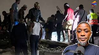 Breaking; Woman Dįes, Children Trapped As Uncompleted Building Collapses At Adenta New Site