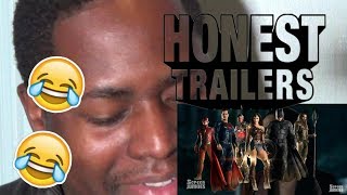 REACTION!!! TO Honest Trailers - JUSTICE LEAGUE