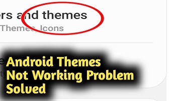 Android Theme Not Working Problem Solved