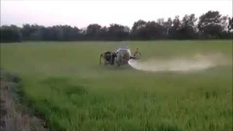 CRAZY HOMEMADE MACHINE FOR WATERING FIELDS