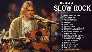 Bon jovi, Air Supply, Scorpions, Aerosmith, Led Zeppelin, Nirvana - Slow Rock Love Song 70s 80s 90s