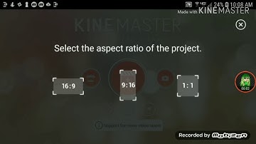 How to put Overline on videos and screen shots with Kine Master