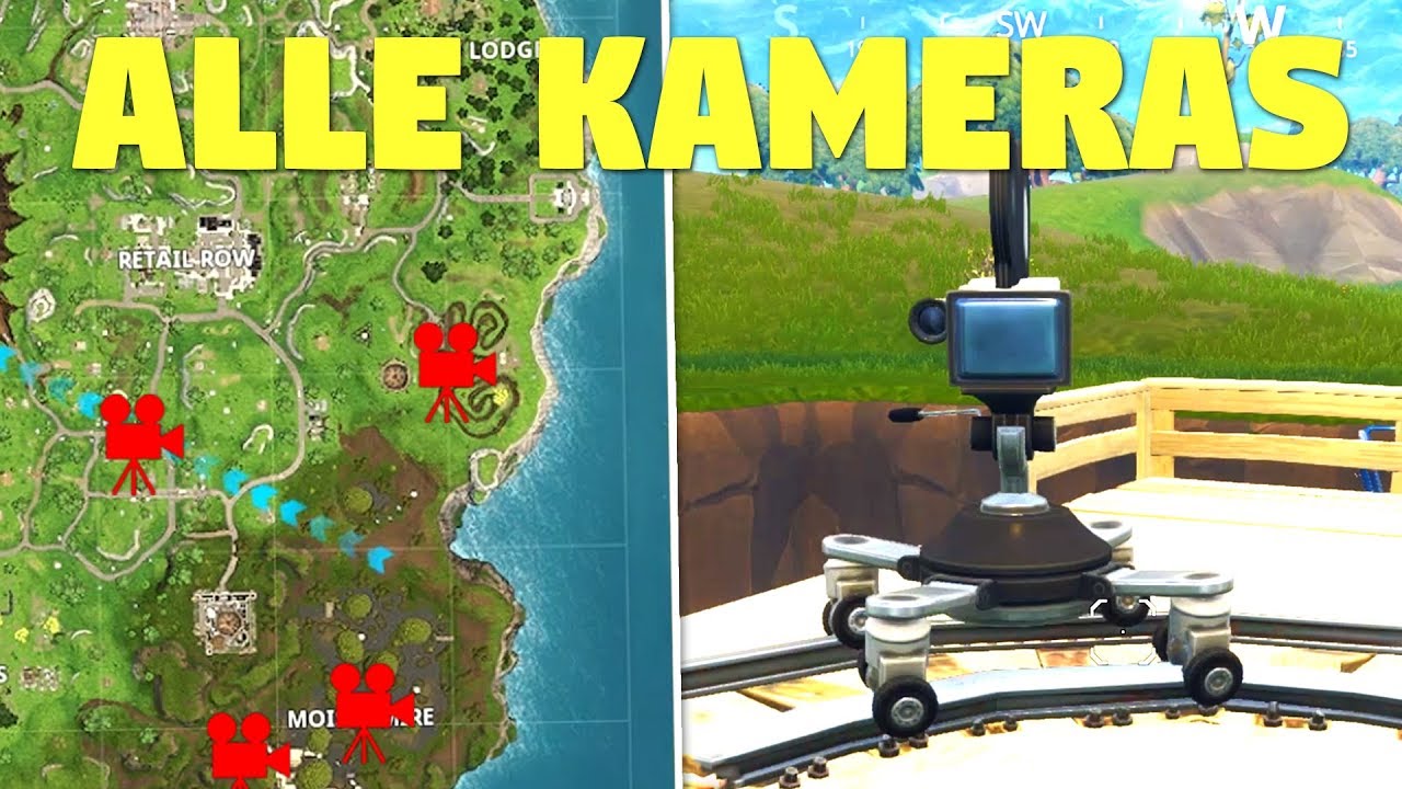 Alle Filmkameras In Fortnite Youtube - alle filmkameras in fortnite