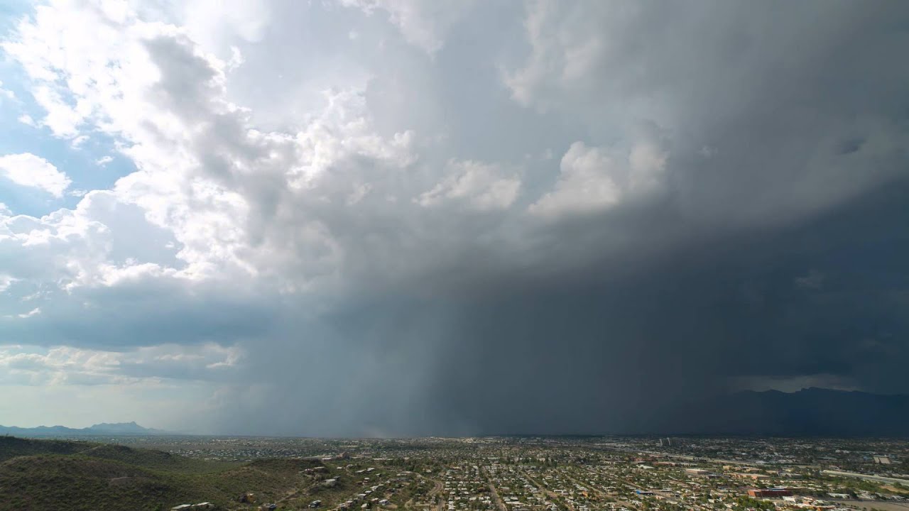 Micro Burst Over Tucson AZ YouTube