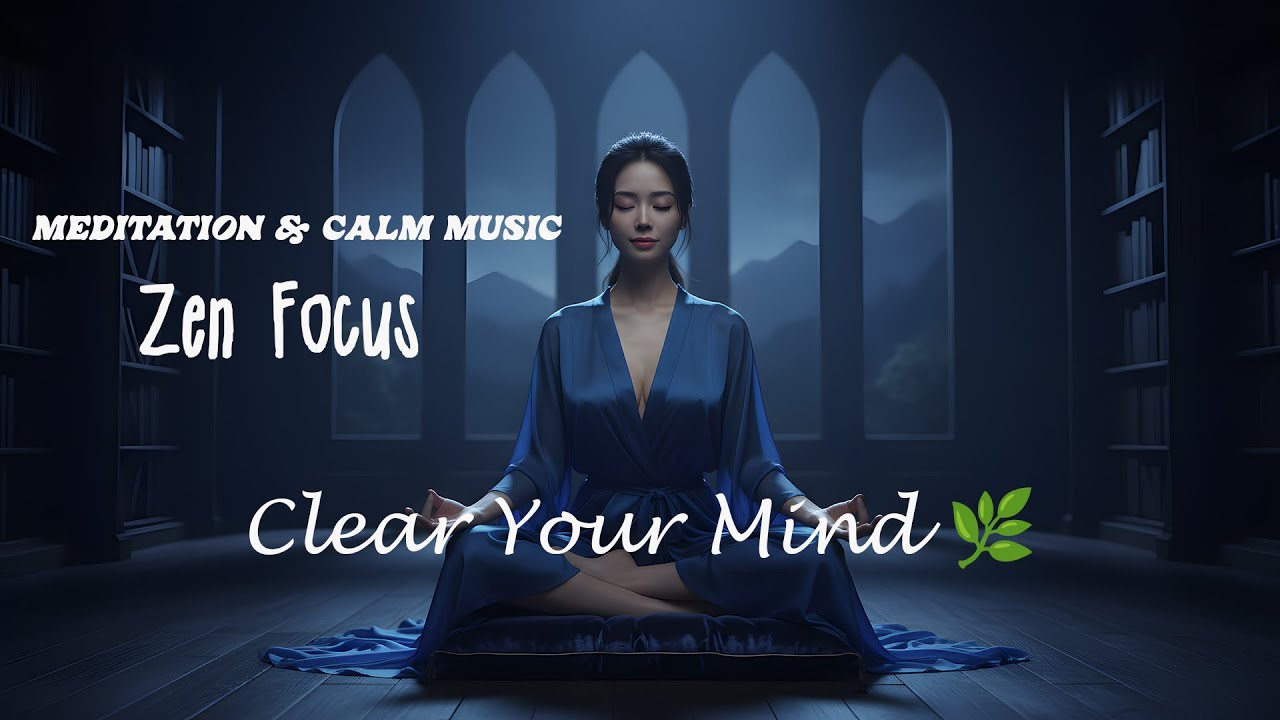 Zen Focus - Clear Your Mind | Zen Meditation Music for Deep Focus & Stillness | Calm Heart
