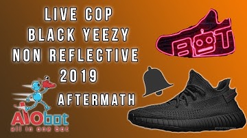 Live Cop Black Yeezy V2 Aftermath - AIO BOT and NSB