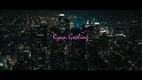 Drive opening scene but Nightcall is replaced by my own music