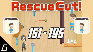 Rescue Cut | Gameplay Walkthrough | Level 151 - 195 (iOS - Android)