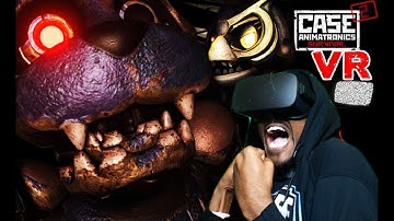 THIS CAT WAS TRYING TO NIBBLE ON YA BOii | CASE 2: Animatronics VR Ending