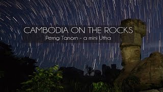 On the rocks, Cambodia. Peung Tanon.