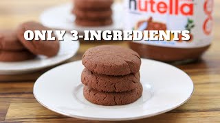 3-Ingredient Nutella Cookies Recipe