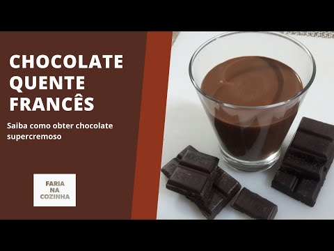 Vídeo: Chocolate Quente Francês