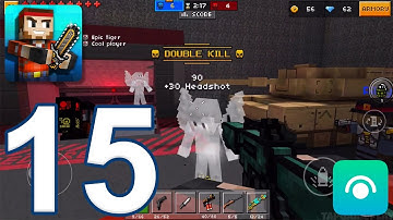 Pixel Gun 3D - Gameplay Walkthrough Part 15 - Team Fight (iOS, Android)