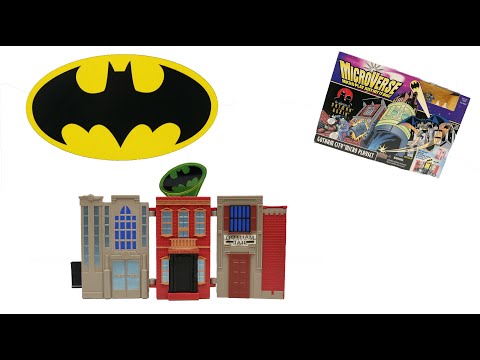 Adventures Of Batman And Robin Microverse | Gotham City Micro Playset