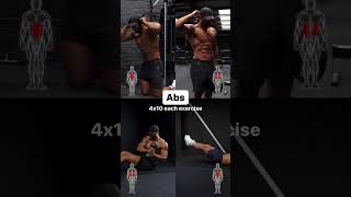 #absworkout #sixpack #fitness #gym #core #workout #shredded #fatloss #abs #sixpackabs #gymmotivation