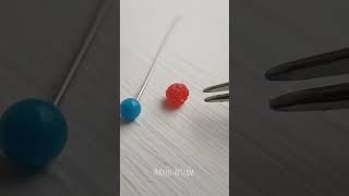 Miniature raspberry, handmade Miniature berries for doll