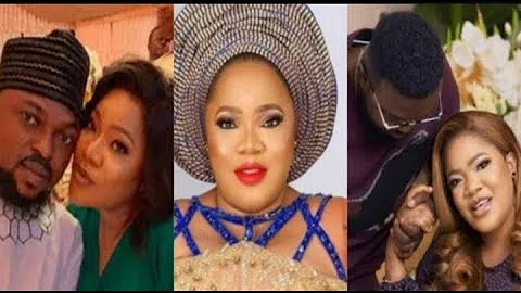 SEE The HANDSOME Man Yoruba movie actress, Toyin Abraham (Kolawole AJEYEMI) calls her SON
