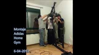 Montaje Multiestación Adidas Home Gym 6-4-2013 - YouTube