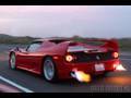 Ferrari F50 SHOOTING FLAMES