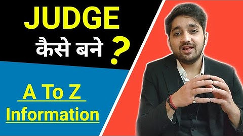 How to Become a Judge/Magistrate in India | How to become a judge in India? | Judge Kaise Bane? F...