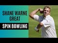 Shane warne most skillful leg spin bowling in cricket  googly leg break and flipper