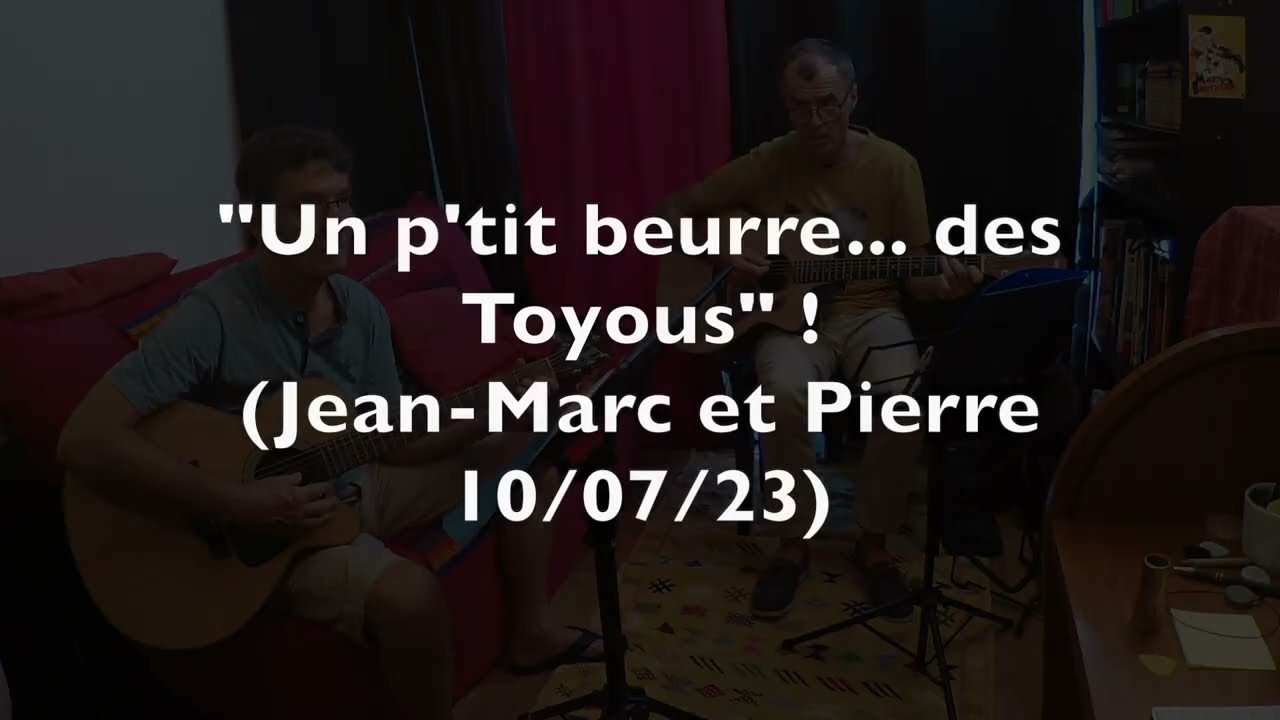 Un p'tit beurre des Toyous ! Stage avec Philippe Lafon Juillet 2023