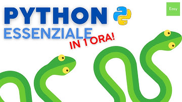 Python Essenziale in 1 ora: impara Python da zero.