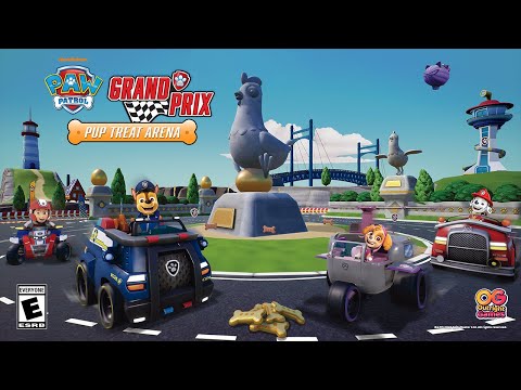 PAW Patrol: Grand Prix - Pup Treat Arena DLC | Launch Trailer | US | ESRB