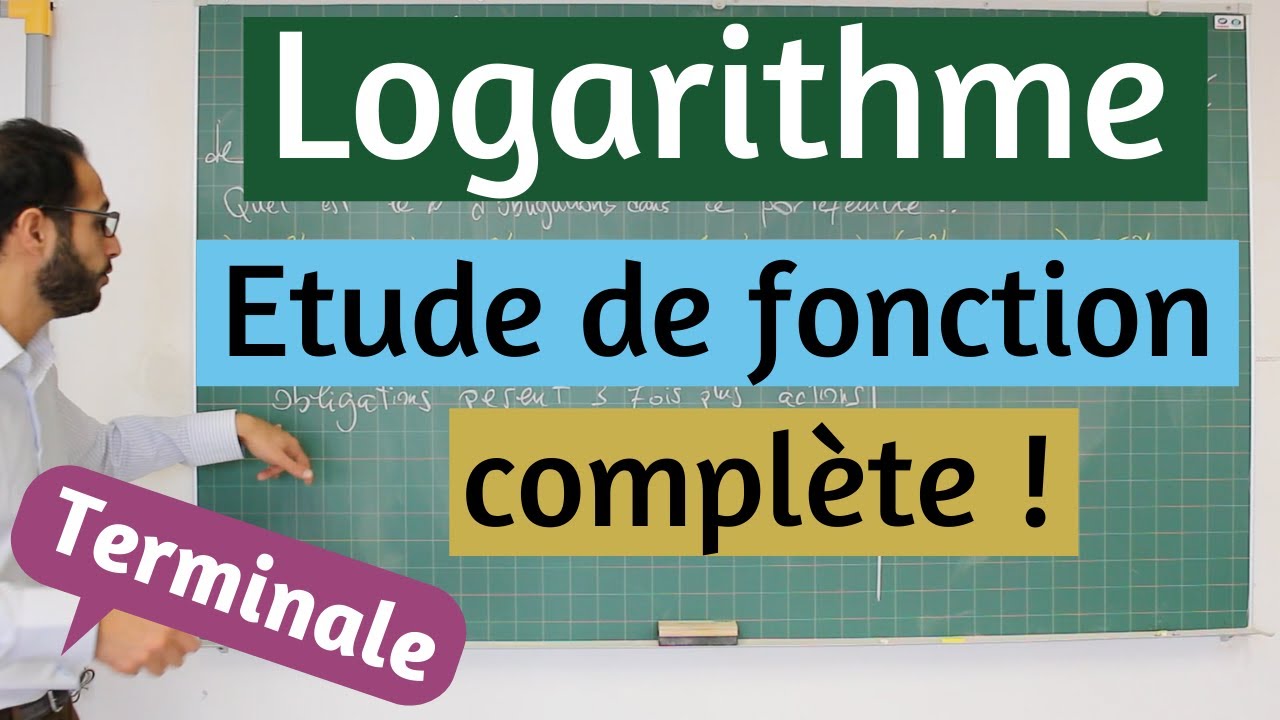 Étude de fonction logarithme - BAC ES 2015 Centres Etrangers