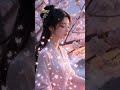 Fairy Guzheng Scene: Music Fades Her into Butterflies 🦋 #chinesemeditationmusic