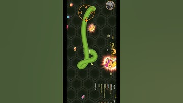 Wormate.io Happy Little Worm 😂 / Wormate.io #shorts #wormateio #wormszone #snakeio #wormate #troll