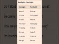 Basic English Vs Fluent English #dearsir #english #ieltsvocabularyenglish