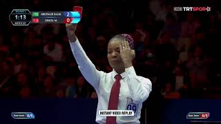 Wuxi 2025 World Taekwondo Championship 53 Kg Final Kavurat Merve Dilcel Vs Abutaleb Dunya Ali M