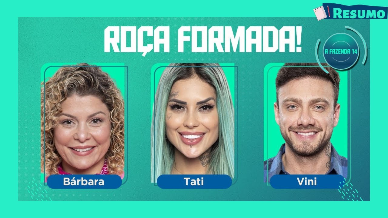 1ª Roça + Votação Enquete A Fazenda 2022 R7: Bruno, Deborah ou Tiago Ramos,  quem fica?