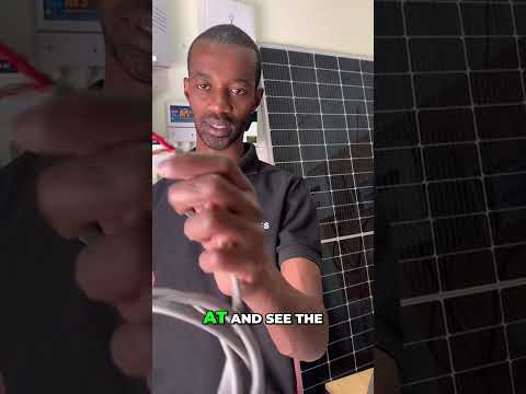 Solar Power Cables: Why Size Matters for High DC Currents! #shorts