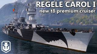 New Premium Cruiser Regele Carol I world Of Warships