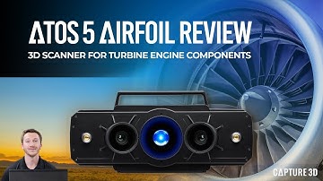 ATOS 5 Airfoil Product Review: 3D Scanner Designed For Turbine Engine Components