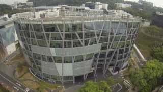 A drone's eye view of NUS Business School