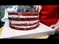 Красный бархат и крем Чиз рецепт / Red velvet and cream cheese recipe - Я - ТОРТодел!